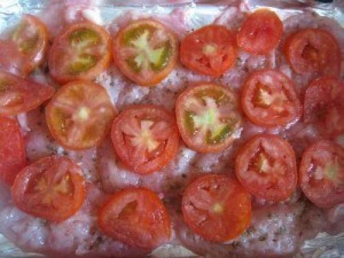 Курица запеченная под тертым картофелем. 03 Курица запеченная под тертым картофелем. 03