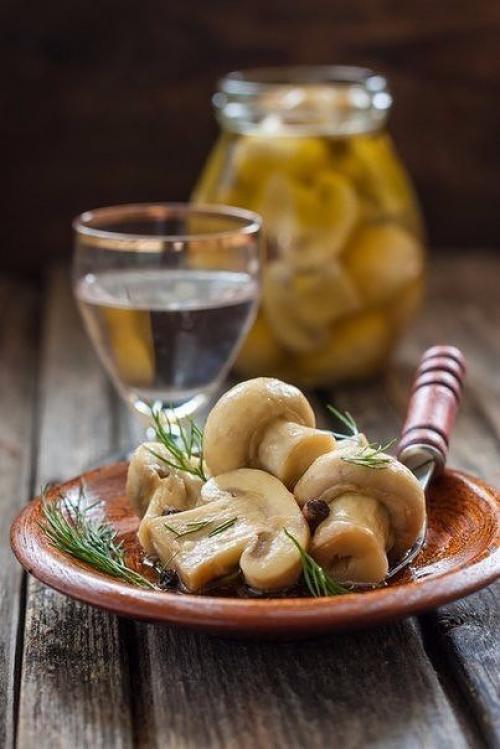 Маринованные шампиньоны за 5 минут. 05 Маринованные шампиньоны за 5 минут. 05