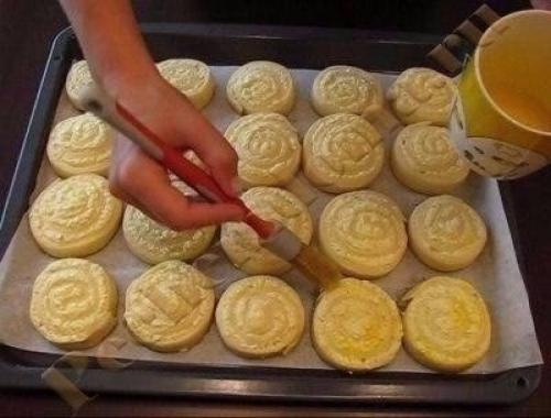 Творожные завитушки.  Ингредиенты: 03 Творожные завитушки.  Ингредиенты: 03