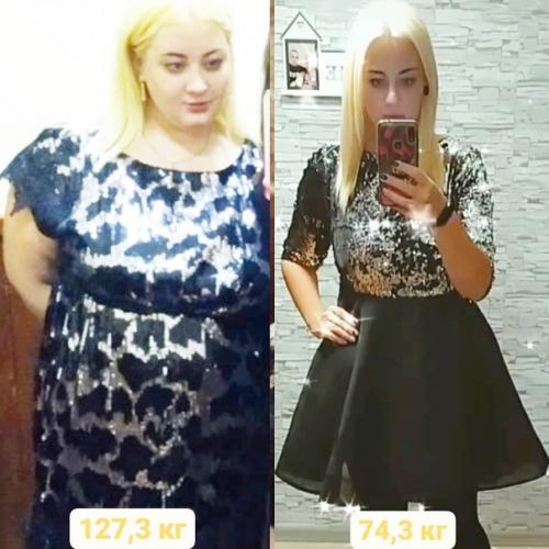 Девушка Анна похудела на 55 кг! 01