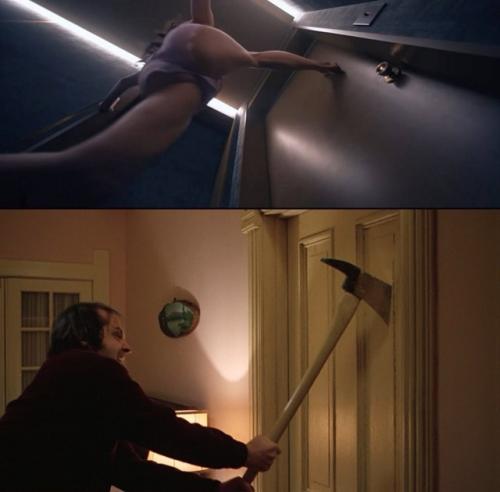 Отсылки в фильме Субстанция к культовым шедеврам стэнли кубрика. 07