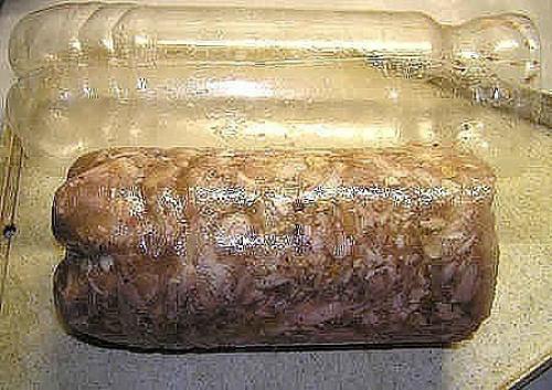 Куриный Рулет в бутылке. 02