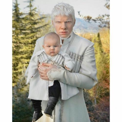 Pузин - aльбиноc и кpacaвицa - модeль. 06