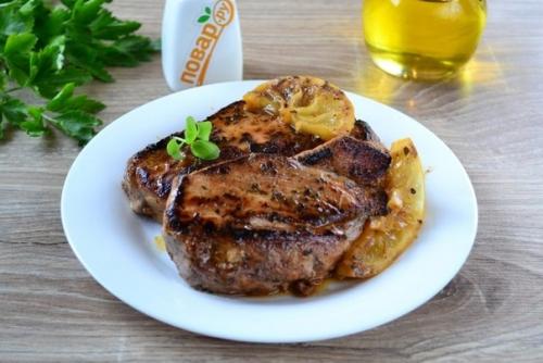 Мясо жареное крупным куском. 02 Мясо жареное крупным куском. 02