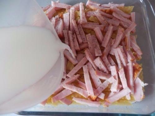 Макаронная запеканка Ленивая. 03