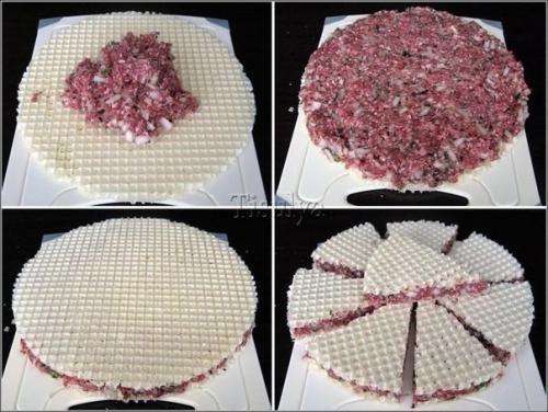 Треугольные котлетки? Ингредиенты: 02 Треугольные котлетки? Ингредиенты: 02