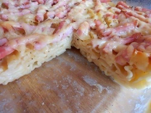 Макаронная запеканка Ленивая. 06