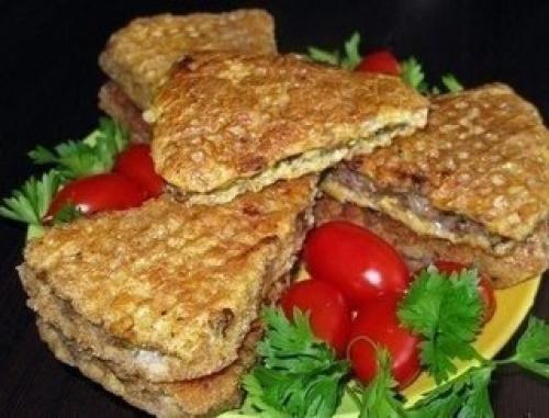 Треугольные котлетки?   Ингредиенты: