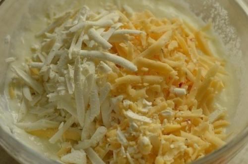 Сырные лепешки с разными начинками? 02