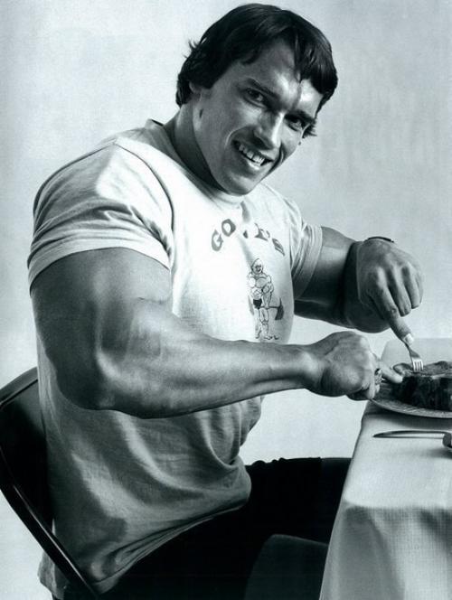 План диеты для роста мышц.