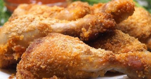 Куриные ножки с панировке - вкусные, хрустящие. 02