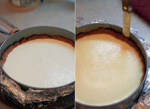 Творожник а-ля чизкейк с двойной глазурью. 05 Творожник а-ля чизкейк с двойной глазурью. 05