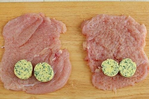 Котлеты по-киевски.  Ингредиенты. 02