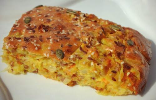 Мы готовим оригинальный, эффектный и очень вкусный пирог. 04