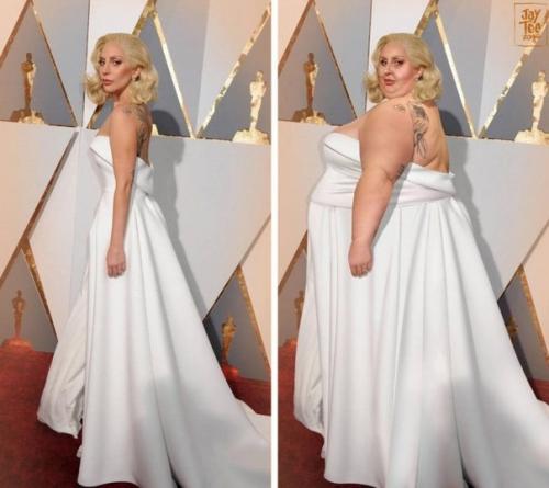 Так бы выглядели знаменитости с формами плюс - сайз. 04