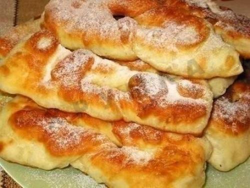 Пышный хворост на кефире. 01 Пышный хворост на кефире. 01