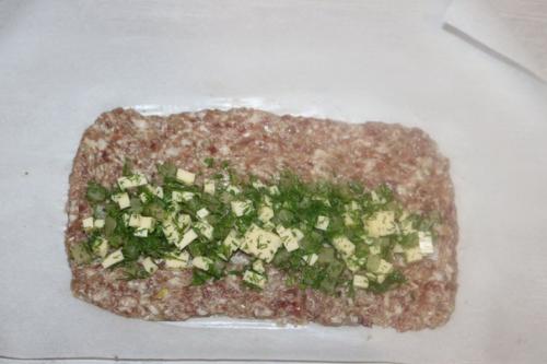 Мясной рулет с ананасами. 02 Мясной рулет с ананасами. 02