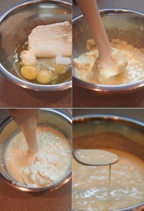 Творожник а-ля чизкейк с двойной глазурью. 04 Творожник а-ля чизкейк с двойной глазурью. 04