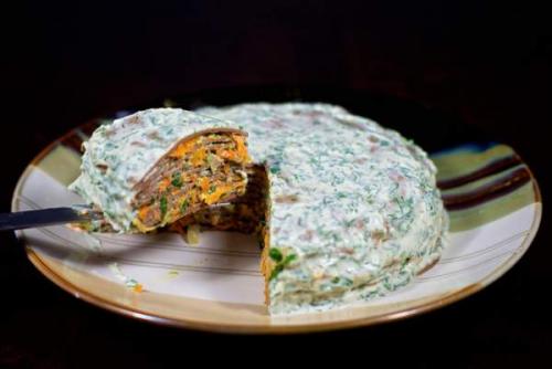 Праздничный печеночный торт. Праздничный печеночный торт.