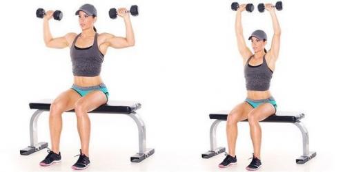 Тренировка верхней части тела для девушек. 04