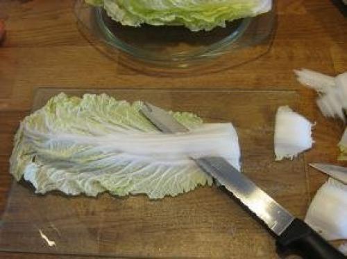 Голубцы из пекинской капусты в духовке. 02 Голубцы из пекинской капусты в духовке. 02