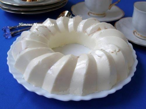 Бланманже - французский творожный десерт. 04 Бланманже - французский творожный десерт. 04