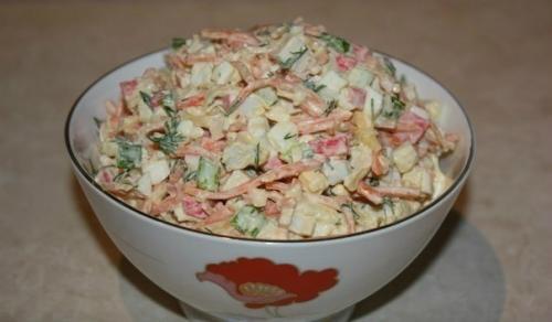 Топ - 5 популярных салатов. 01 Топ - 5 популярных салатов. 01