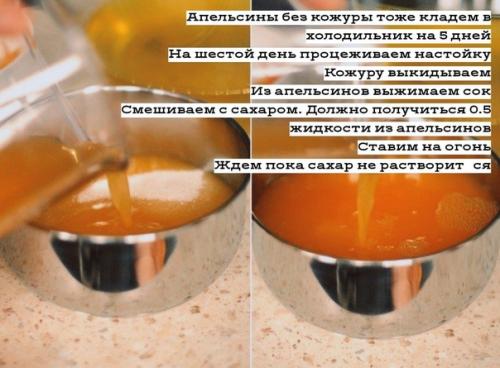 Домашний ликерчик оранчелло. 04