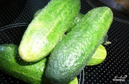 Соленые огурцы за час. 01