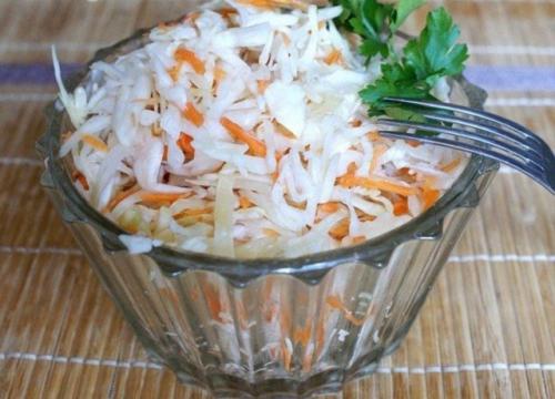 Маринованная капуста быстрого приготовления.

