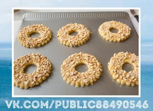 Вкуснющий рецептик. Песочное кольцо с орехами по госту. 06 Вкуснющий рецептик. Песочное кольцо с орехами по госту. 06