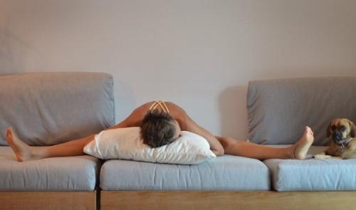 В случае если не можете заснуть, выполните следующие асаны! 03