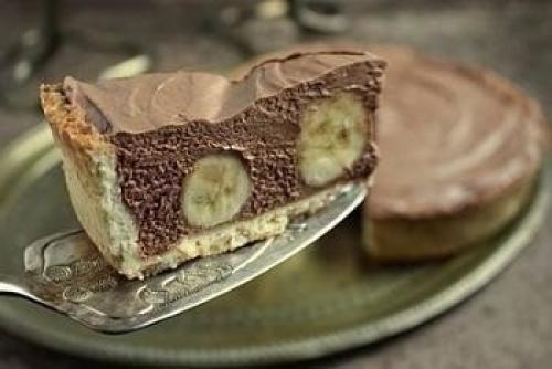 Вкуснейший торт с бананами и шоколадным муссом. 01 Вкуснейший торт с бананами и шоколадным муссом. 01