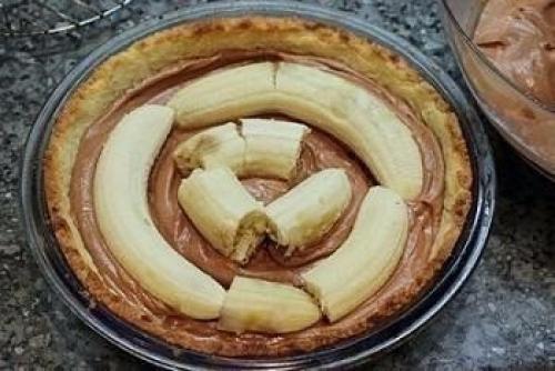 Вкуснейший торт с бананами и шоколадным муссом. 08 Вкуснейший торт с бананами и шоколадным муссом. 08