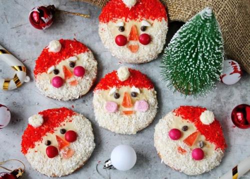 Бисквитное печенье Дед Мороз. 09 Бисквитное печенье Дед Мороз. 09