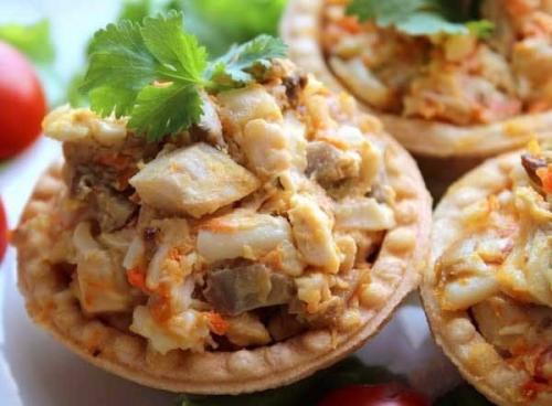 Топ - 7 вариантов закусочных тарталеток? 01 Топ - 7 вариантов закусочных тарталеток? 01