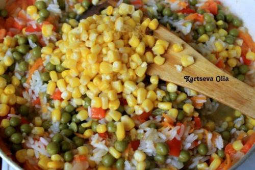 Курица с рисом и овощами по-каталонски. 04 Курица с рисом и овощами по-каталонски. 04
