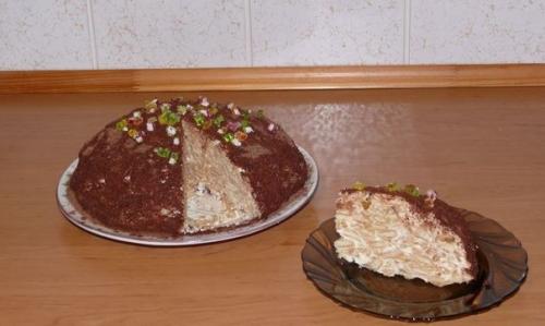 Гениальный тортик.  Ингредиенты: