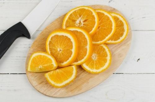 Курица, фаршированная апельсинами. 02