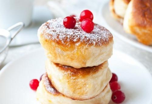 Постные пышные оладьи. 06