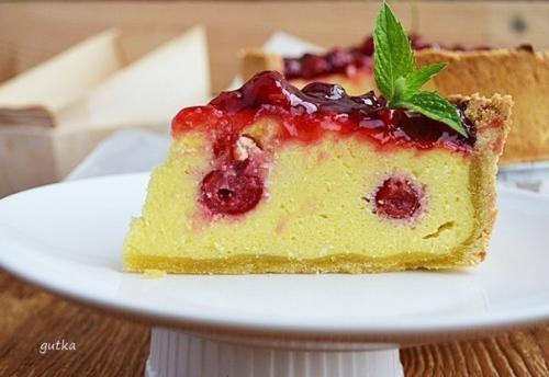 Пирог с творогом и вишней. 03 Пирог с творогом и вишней. 03