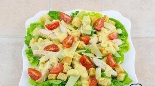 Салат Цезарь. Ингредиенты: 07 Салат Цезарь. Ингредиенты: 07