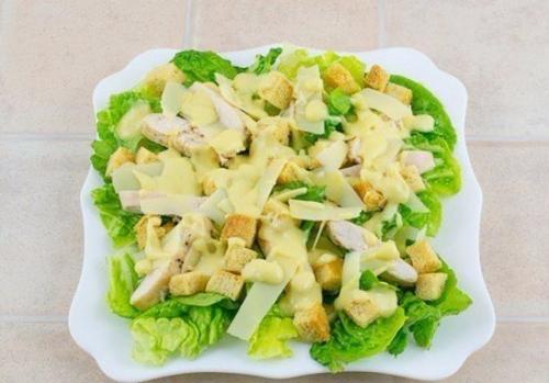 Салат Цезарь. Ингредиенты: 06 Салат Цезарь. Ингредиенты: 06