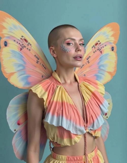 Карина кросс побрила голову и стала похожа на Анну седокову. 03