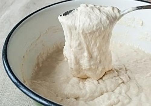 Постные пышные оладьи. 02