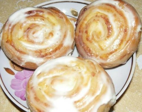 Завитушки с творогом в нежнейшей сметанной заливке. 01 Завитушки с творогом в нежнейшей сметанной заливке. 01