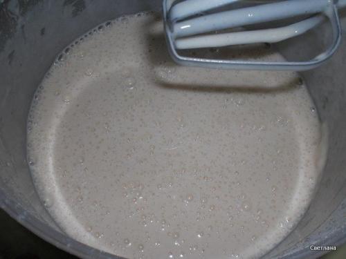 Нежнейшие блины на кефире с кипятком. 02