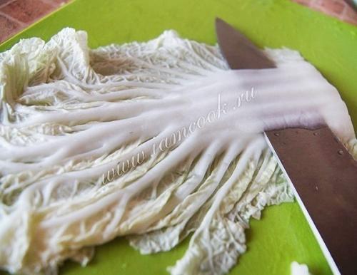 Голубцы из пекинской капусты. 01