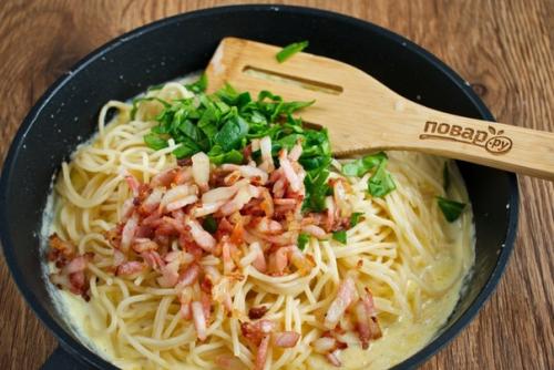 Сливочная Карбонара.  Ингредиенты: 02