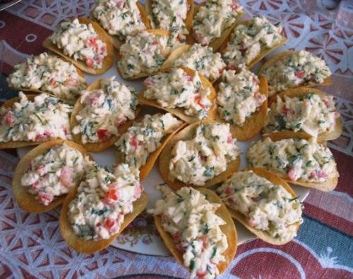 Закуска на чипсах: 7 вариантов оригинальной начинки. 02